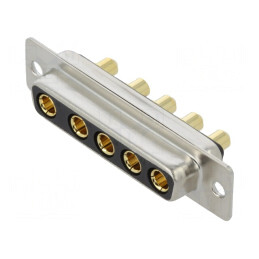 Mufă D-Sub 5 PIN pentru PCB THT 240V | Electronic-mag.ro | Componente Electronice