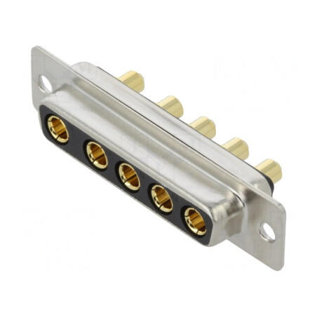 Mufă D-Sub 5 PIN pentru PCB THT 240V | Electronic-mag.ro | Componente Electronice