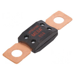 Siguranţă Auto 80A 32VDC Mega 68,6mm M8 | Electronic-mag.ro | Componente Electronice