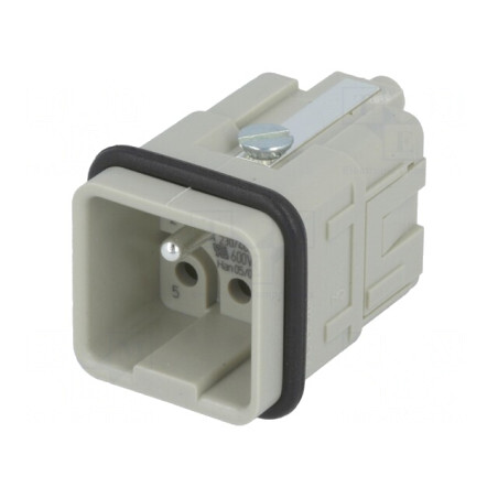 Conector HDC Han Q 6 5 PE 400V | Electronic-mag.ro | Componente Electronice