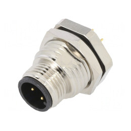 Soclu M12 4-Pin DeviceNet/CANopen IPX7 125V | Electronic-mag.ro | Componente Electronice