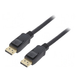 Cablu DisplayPort 1.4 3m negru | Electronic-mag.ro | Componente Electronice
