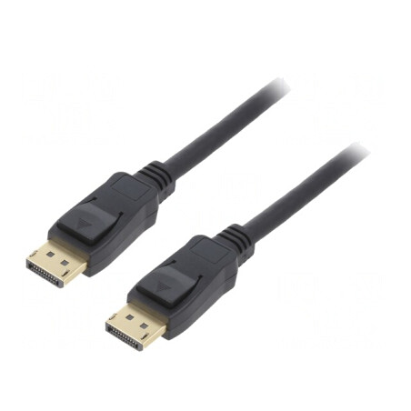 Cablu DisplayPort 1.4 3m negru | Electronic-mag.ro | Componente Electronice