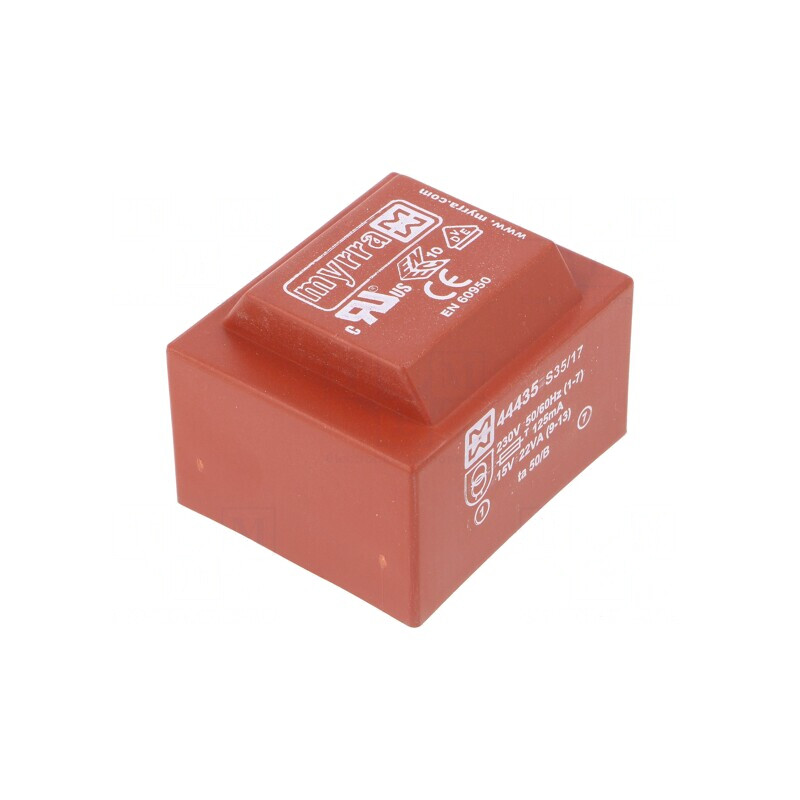 Transformator Encapsulat 22VA 230VAC 15V PCB | Electronic-mag.ro | Componente Electronice