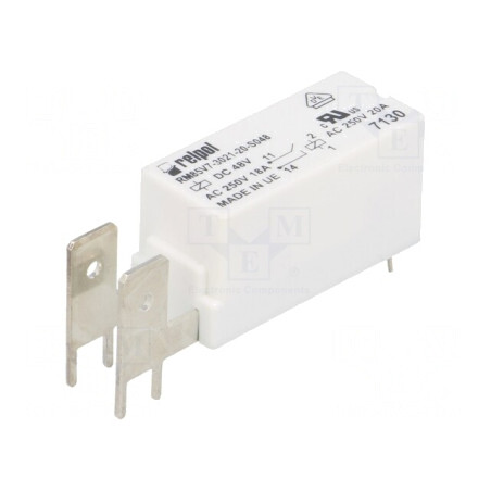 Releu Electromagnetic 48VDC 20A SPST-NO | Electronic-mag.ro | Componente Electronice