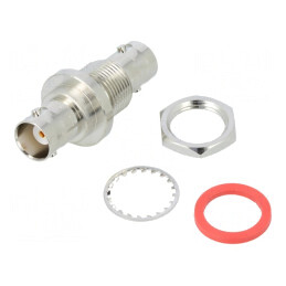 Adaptor BNC Soclu 50Ω Drept | Electronic-mag.ro | Componente Electronice
