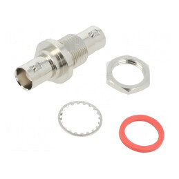 Adaptor BNC Soclu 50Ω POM | Electronic-mag.ro | Componente Electronice