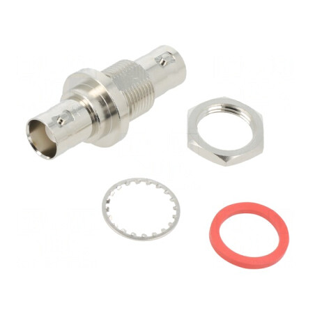 Adaptor BNC Soclu 50Ω POM | Electronic-mag.ro | Componente Electronice