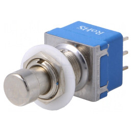 Comutator apăsare OFF-ON 2 poziții 3PDT 2A 250VAC | Electronic-mag.ro | Componente Electronice