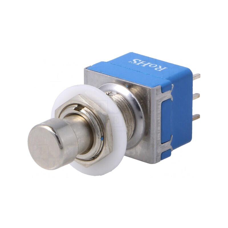 Comutator apăsare OFF-ON 2 poziții 3PDT 2A 250VAC | Electronic-mag.ro | Componente Electronice