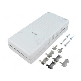 Carcasă Universală ABS Gri cu Răsucire 93x190x41mm | Electronic-mag.ro | Componente Electronice