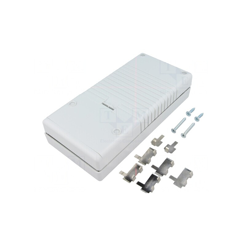 Carcasă Universală ABS Gri cu Răsucire 93x190x41mm | Electronic-mag.ro | Componente Electronice