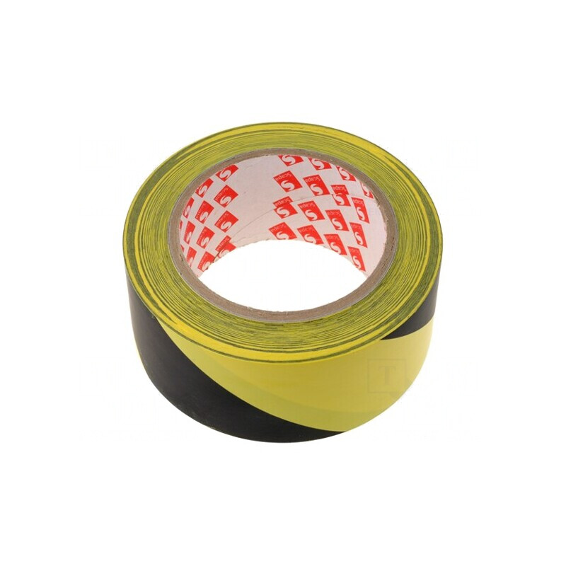 Bandă de avertizare autoadezivă galben-negru 33m x 50mm | Electronic-mag.ro | Componente Electronice Bandă de avertizare autoadezivă galben-negru 33m x 50mm | Electronic-mag.ro | Componente Electronice