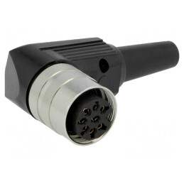 Conector M16 Mufă Mamă 8 PIN 5A 60V IP40 | Electronic-mag.ro | Componente Electronice