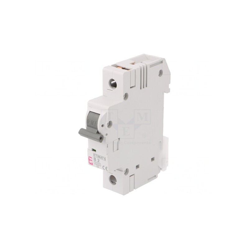 Întrerupător de supracurent 2A 1P 230/400V 6kA | Electronic-mag.ro | Componente Electronice