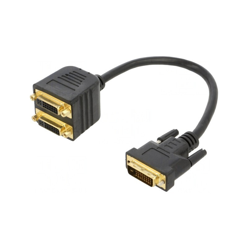 Adaptor DVI-D la DVI-I 0,3m Negru | Electronic-mag.ro | Componente Electronice Adaptor DVI-D la DVI-I 0,3m Negru | Electronic-mag.ro | Componente Electronice