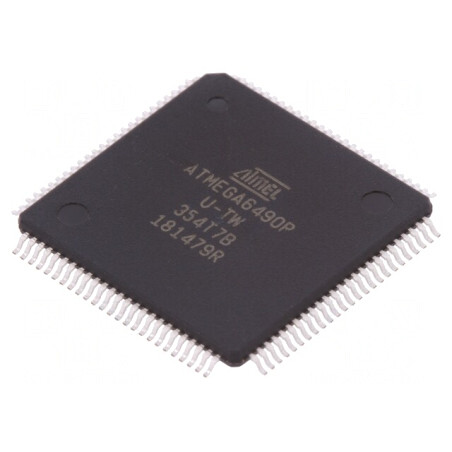 Microcontroler AVR TQFP100 cu I2C, JTAG, SPI, UART | Electronic-mag.ro | Componente Electronice