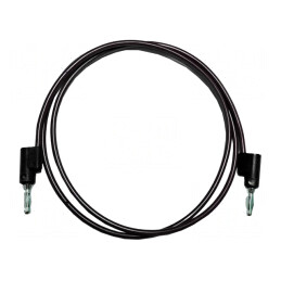 Cablu de măsurare 15A mufă banană 4 mm ambele părți | Electronic-mag.ro | Componente Electronice