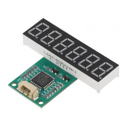 Display LED cu 7 Segmente Roșu 9.2mm 6 Digits | Electronic-mag.ro | Componente Electronice
