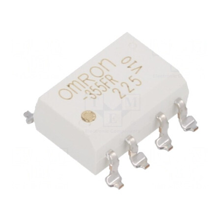 Releu semiconductor SPST-NO/SPST-NC 120mA 350VAC SMT | Electronic-mag.ro | Componente Electronice