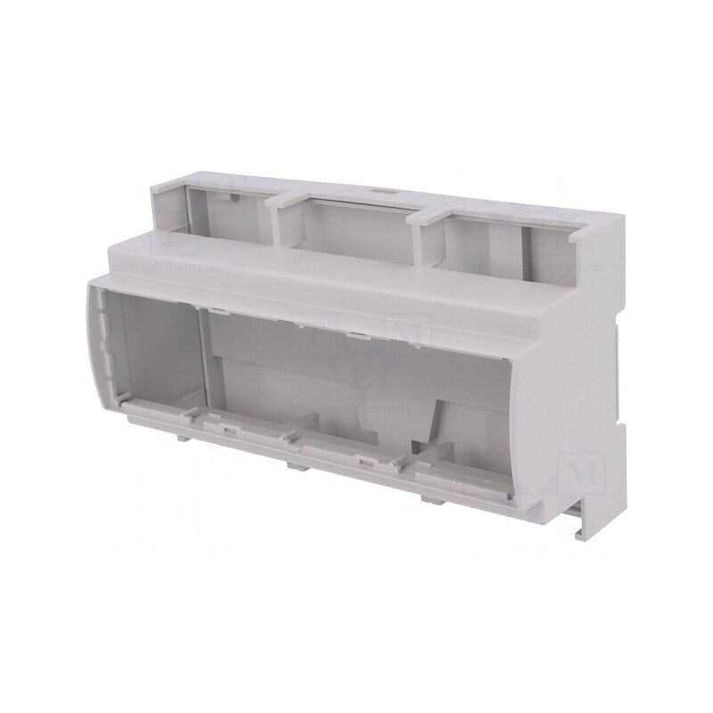 Carcasă pentru șină DIN 91x160.2x62mm gri | Electronic-mag.ro | Componente Electronice