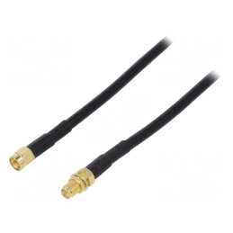 Cablu RP-SMA 50Ω 3m Negru | Electronic-mag.ro | Componente Electronice