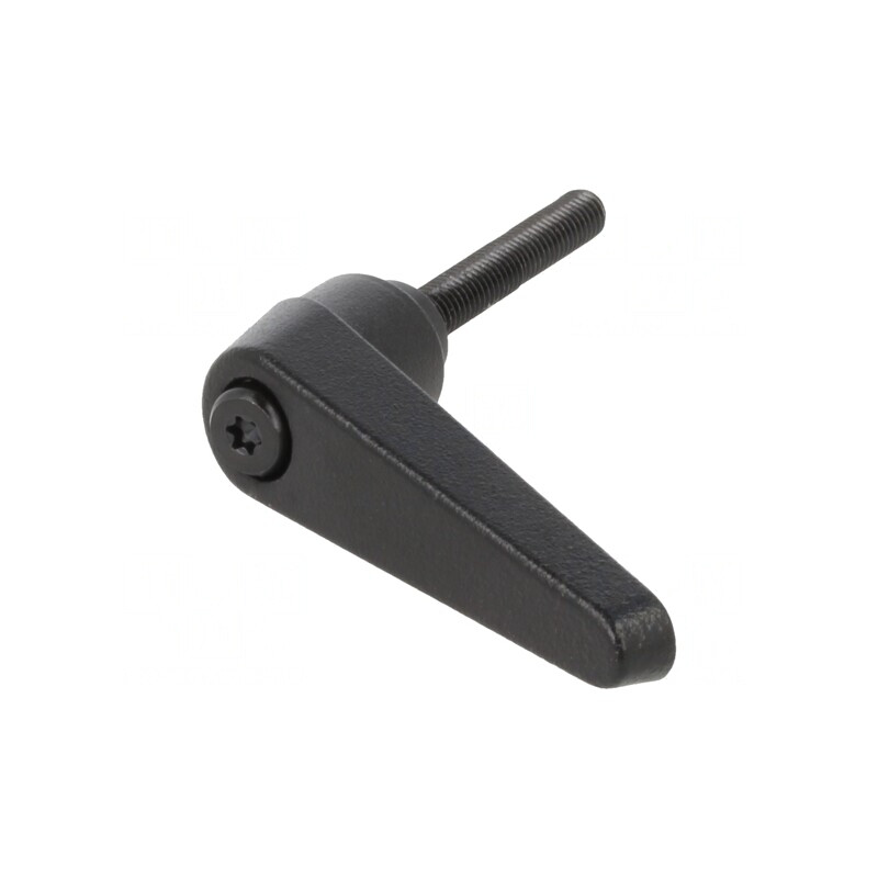 Manetă franceză neagră 32mm 45mm | Electronic-mag.ro | Componente Electronice