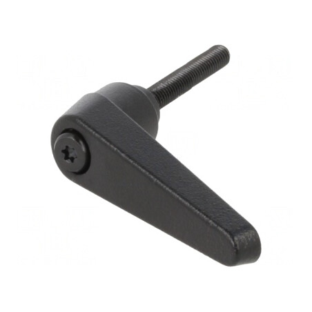 Manetă franceză neagră 32mm 45mm | Electronic-mag.ro | Componente Electronice
