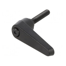Manetă Franceză Neagră 32mm 45mm | Electronic-mag.ro | Componente Electronice