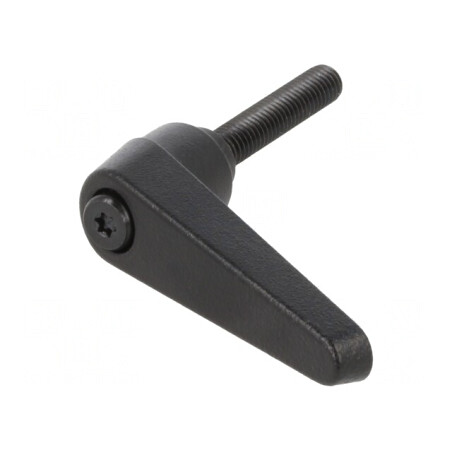 Manetă Franceză Neagră 32mm 45mm | Electronic-mag.ro | Componente Electronice