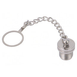 Capac protecție mufe M12 IP67 metalic | Electronic-mag.ro | Componente Electronice