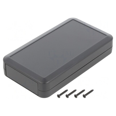 Carcasă universală ABS gri închis | Electronic-mag.ro | Componente Electronice