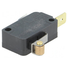 Microîntrerupător cu Rulou 5A 125VAC SPST | Electronic-mag.ro | Componente Electronice