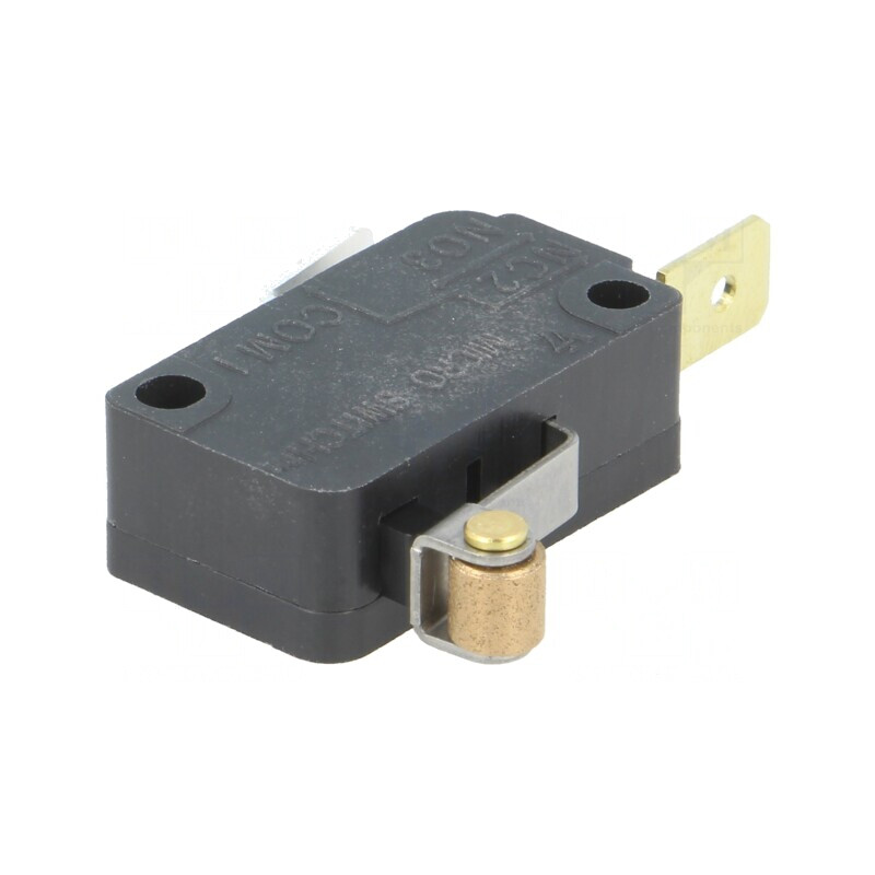 Microîntrerupător cu Rulou 5A 125VAC SPST | Electronic-mag.ro | Componente Electronice