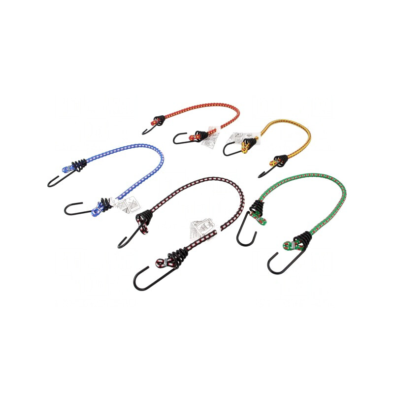 Corzi de Fixare din Cauciuc 0,5m - Set 5 Bucăți | Electronic-mag.ro | Componente Electronice