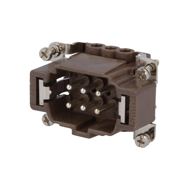 Conector HDC tată 6 PE 16A 500V 180° | Electronic-mag.ro | Componente Electronice Conector HDC tată 6 PE 16A 500V 180° | Electronic-mag.ro | Componente Electronice