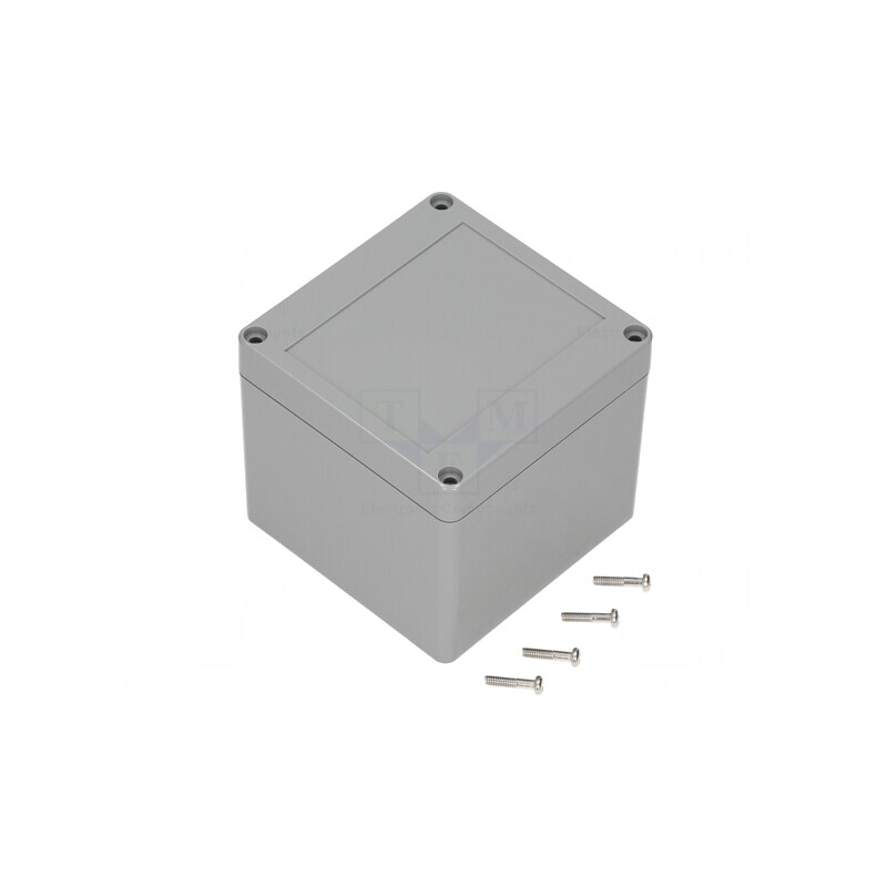 Carcasă universală ABS gri închis 100x100x90mm | Electronic-mag.ro | Componente Electronice Carcasă universală ABS gri închis 100x100x90mm | Electronic-mag.ro | Componente Electronice
