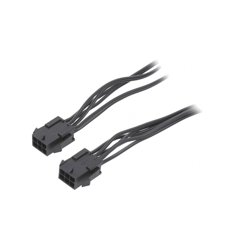 Cablu Micro-Fit 3.0 tată-tată 6 pini 0,2m 4A PVC | Electronic-mag.ro | Componente Electronice