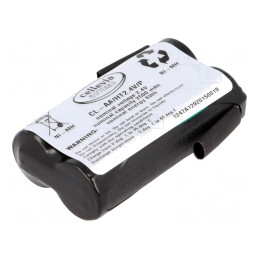 Baterie Reîncărcabilă Ni-MH AA 2,4V 2500mAh Cu Urechi pentru Lipire | Electronic-mag.ro | Componente Electronice