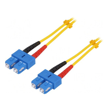 Patch Cord Fibra OS2 SC/UPC 2m LSZH | Electronic-mag.ro | Componente Electronice