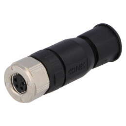 Conector M8 Mamă 4 Pin IP67 Pe Cablu | Electronic-mag.ro | Componente Electronice