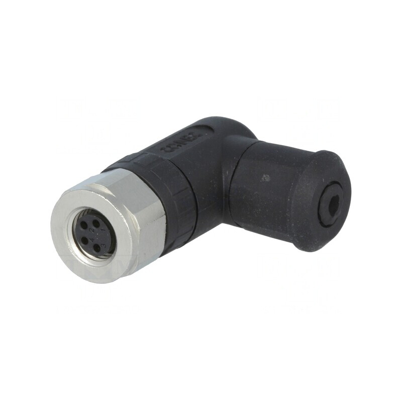 Conector M8 Mamă 4PIN 90° IP67 pe Cablu | Electronic-mag.ro | Componente Electronice