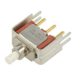 Comutator SPDT 0,4A/20VAC Acționat prin Apăsare | Electronic-mag.ro | Componente Electronice