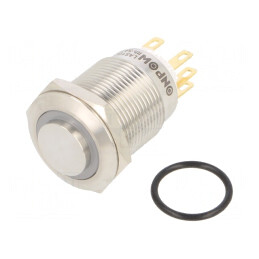 Comutator Anti-Vandalism SPDT IP65 3A/220VAC 5A/24VDC | Electronic-mag.ro | Componente Electronice