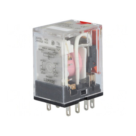 Releu Electromagnetic DPDT 115VAC 10A | Electronic-mag.ro | Componente Electronice