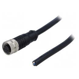 Mufă M12 5-PIN Mamă Profibus IP65/IP67 60V 4A Drept | Electronic-mag.ro | Componente Electronice