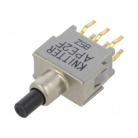 Comutator cu apăsare 2 poziții SPDT 0,05A | Electronic-mag.ro | Componente Electronice
