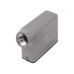 Carcasă conectori HDC D16A cablu PG16 | Electronic-mag.ro | Componente Electronice