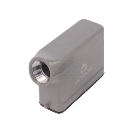Carcasă conectori HDC D16A cablu PG16 | Electronic-mag.ro | Componente Electronice