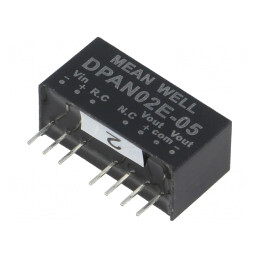 Convertor DC/DC 2W 5V/-5V 4,5-9V SIP8 | Electronic-mag.ro | Componente Electronice